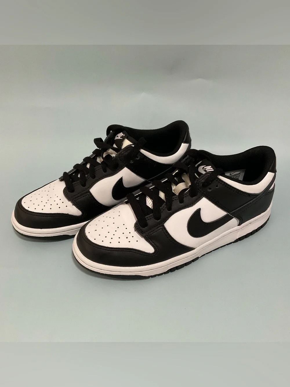 Nike Dunk Low GS Black White Panda Sneakers Size US 6Y